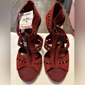 Brand New Suede Heels By MICHAEL KORS - Size 7 - Heel Height 4” - Box 1A